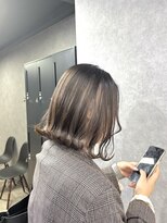 クリーブ 池袋(creeb)&nbsp;グレージュ×インナーシルバー