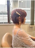 お呼ばれヘア（ショート）