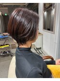 大人かわいいショート/40代50代60代