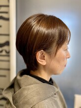 美容室 ディ ランジェ(De.range'e) ショートボブ