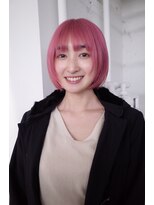 レコ 渋谷(LECO)&nbsp;ピンクボブ