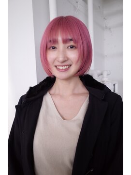 レコ 渋谷(LECO) ピンクボブ