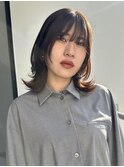 ブラウンベージュ×ウルフカット 【鎌田 隆雅】