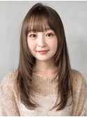 艶感くせ毛風カールイメチェン外ハネボブ前髪モテ髪愛され