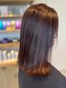 【奥村限定】カット+美容液おしゃれ白髪染め