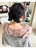 お洒落ツインhair/お呼ばれヘアセット/結婚式