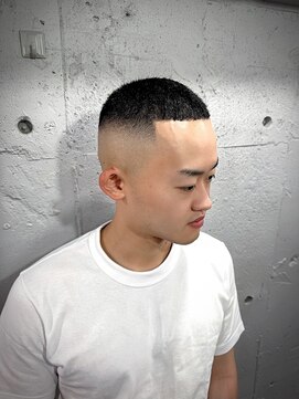 メンズ ラピス(Men's Lapis) ボウズ　フェードボウズ