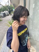 ソラス 緑地公園店(SOLAS) パーマ × オリーブアッシュ