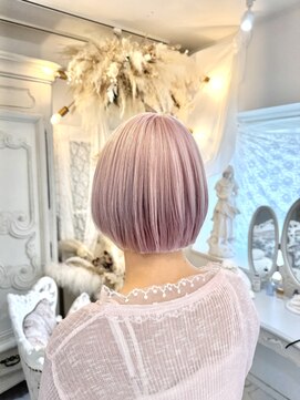 アルモワール(Armoire) ピンク/ホワイトピンク/ピンクラベンダー/ケアブリーチ/ボブ