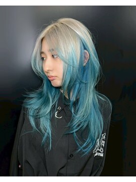 ヌル 原宿店(Null) ルーツカラー/ケアブリーチ/ダブルカラー/原宿/表参道