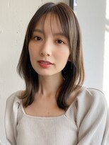 エトラ 渋谷店(etora) 小顔前髪 レイヤーカット デザインカラー フェイスフレーミング"