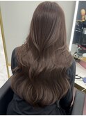 透明感あるグレージュ♪♪