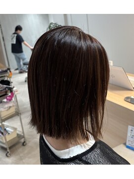 アメリ(ameri) 【ameri 田上】切りっぱなし大人外はねボブ◎