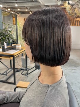 バトー バイ トリコ 船橋北口店(BATEAU by tricot) 丸み大人ボブ*前上がり