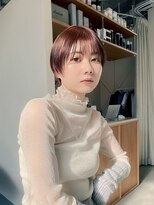 エルム 原宿 表参道(yelm) チェリーレッド×ショート/髪質改善/ダブルカラー/ハイライト