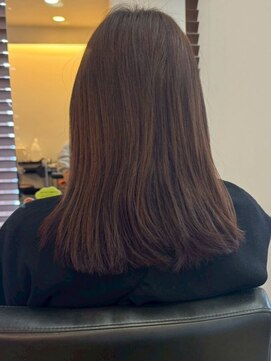 【96.カラー×髪質改善】縮毛矯正・白髪染め・ショートカット♪