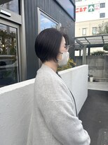 ランプヘアーデザイン(LAMP HAIR DESIGN)&nbsp;【大森 智博】ショートボブ/丸みショート/イルミナカラー