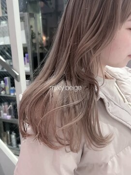 シェリ ヘアデザイン(CHERIE hair design) 《suu.02》milk beige【sheer color】