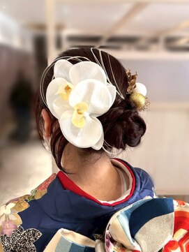 クルム(KURUMU) カチモリヘア/成人式ヘアセット