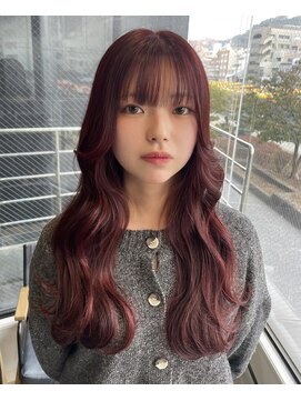 フーブ(HOOB) ワインレッド / ロング