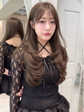 ロンド ロビン 栄(Lond robin) 【Lond robin】木屋元一　前髪/顔まわり/韓国/レイヤー/透明感