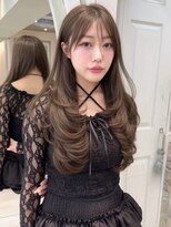 ロンド ロビン 栄(Lond robin) 【Lond robin】木屋元一 前髪/顔まわり/韓国/レイヤー/透明感