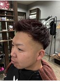 ツーブロックフェード