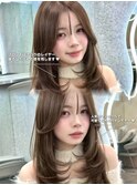 ★GLROW 髪質改善 縮毛矯正 レイヤーカット ミディアムレイヤー