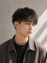 オラ ボーテ(Aura Beaute)&nbsp;ツイストパーマ ツーブロック シースルーレイヤー