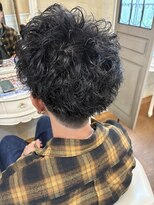 スパイスシー(spice_c) ショートパーマ