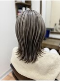 イノアカラー×アンブレラ×シルバーグレージュ