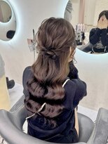 クラン 北新地店(Clan) ハーフアップ/北新地ヘアセット