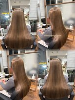 ヘアーアンドメイク ルシエル(hair&make Luxiel)&nbsp;ミルクティーベージュカラー