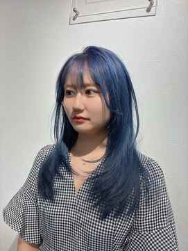 タノ(tano) レイヤースタイル×ブルー