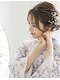 アラワラブルー(arrawarra blue)の写真/【倉敷】《要電話予約☆浴衣着付け＋ヘアセット￥8000》土曜夜市やお祭り花火大会へお出かけ◎《着付け》