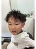 キッズカット＜理容室＞小学生以下の子供カット（シャンプー+￥1,100）