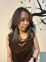 ヘアアンドスペース ベロン(hair&space velon) イヤリングカラー