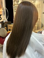 ソレイユ 新宿御苑前 (SOLEIL)&nbsp;104. ブラウンカラー/艶ストレートロング/デザインカラー