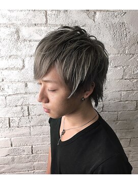 プライズ アイリス 池袋東口店(prize Iris) シルバーアッシュ/MEN'S HAIR/メンズカット【池袋・池袋東口店】