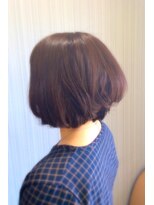 プラスワン 美しが丘店 前下がりボブ