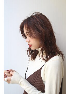 ノーヴェ(Nove) 大人ハイライト×フェミニティピンクブラウン