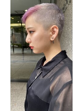 フラミューム 恵比寿(flammeum) ミヤザキスタイル　　変形バズカット