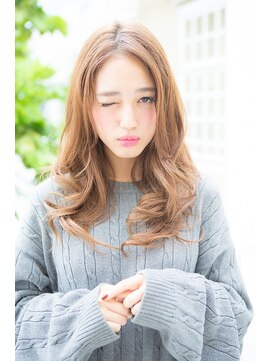 ニュースター(NEW STAR) 【NEW STAR 福井】大人かわいい センターパート セミディ