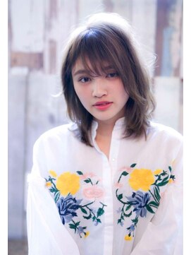 テイラー(Taylor) 【Taylor】大宮　透明感モカブラウン×こなれ感レイヤーミディ