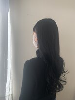 シェノン 西梅田(CHAINON)&nbsp;モテ愛され韓国ブルーブラック、くびれヘア