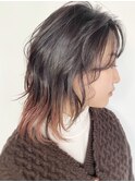 【morio原宿】ミディアムレイヤー グラデーションカラー