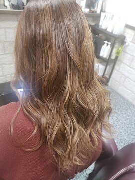 櫛の屋 やわらかバレイヤージュ♪（elescondite   ゆっこ）