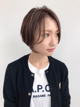 ヘアーアンドスパ フェリーチェ ミチ 野田屋町店(HAIR&SPA felice MICHI) 【felice MICHI島田和也】横顔美人ショート
