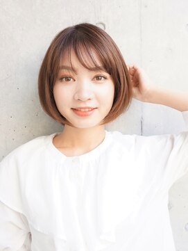 マイロ(mailo) シースルーバング×さらつやボブ