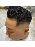 アイロンパーマ フェードカット バーバー GROOMERSTOKYO